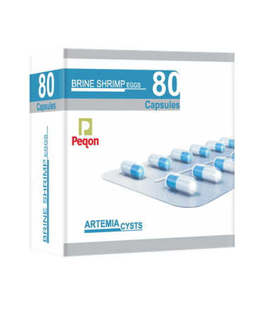 Horizone Peqon Artemia Cyst Blue Ring 80 Capsules